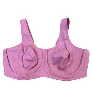 Wacoal Simone Sport Womens Full-Figure Sports Bra 38D Pink